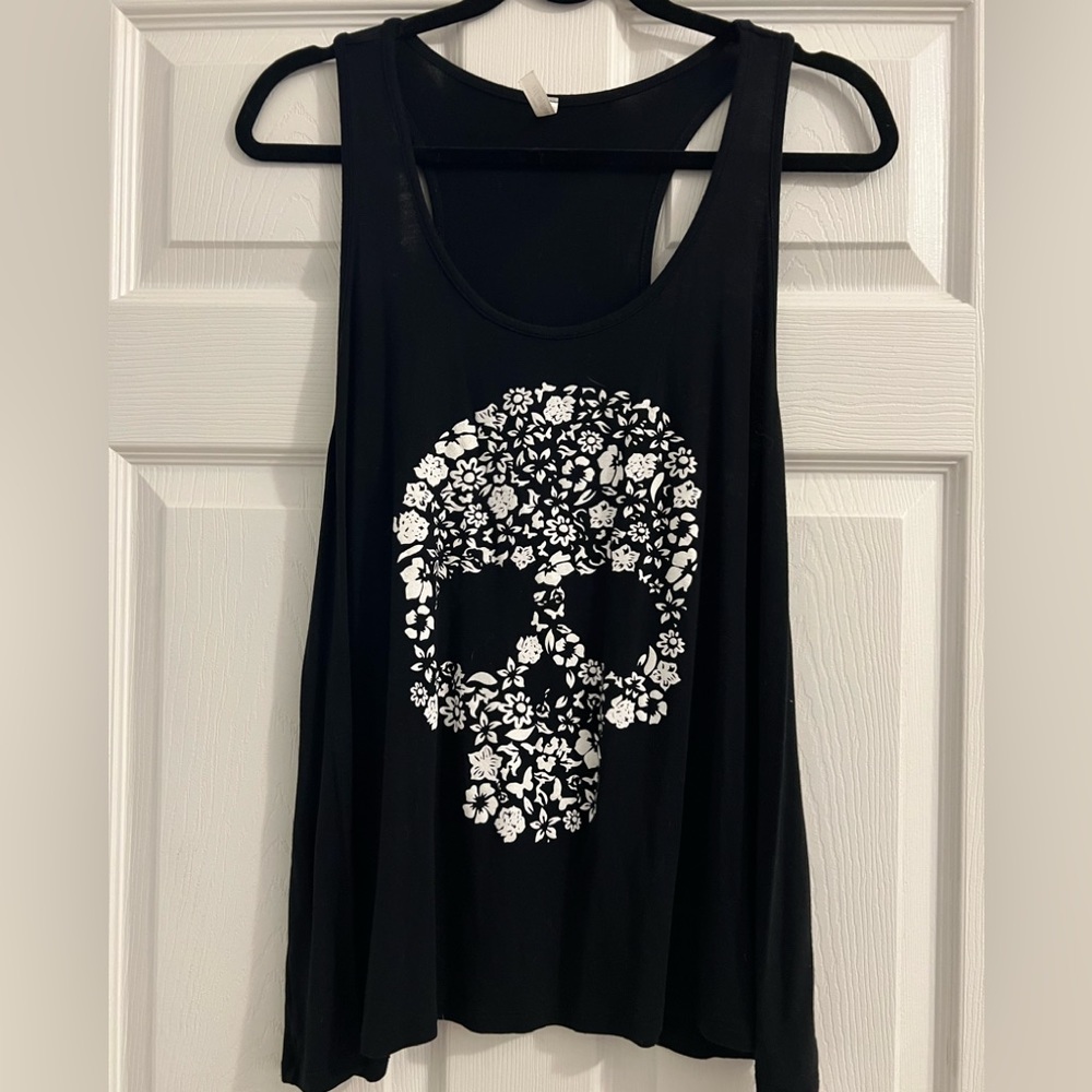Skull tank top